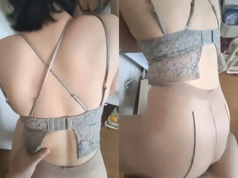 Nện em người mẫu xứ tàu trước gương cực phê